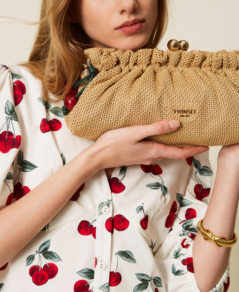 TWINSET Borsa Pochette 261TD8280 Paglia