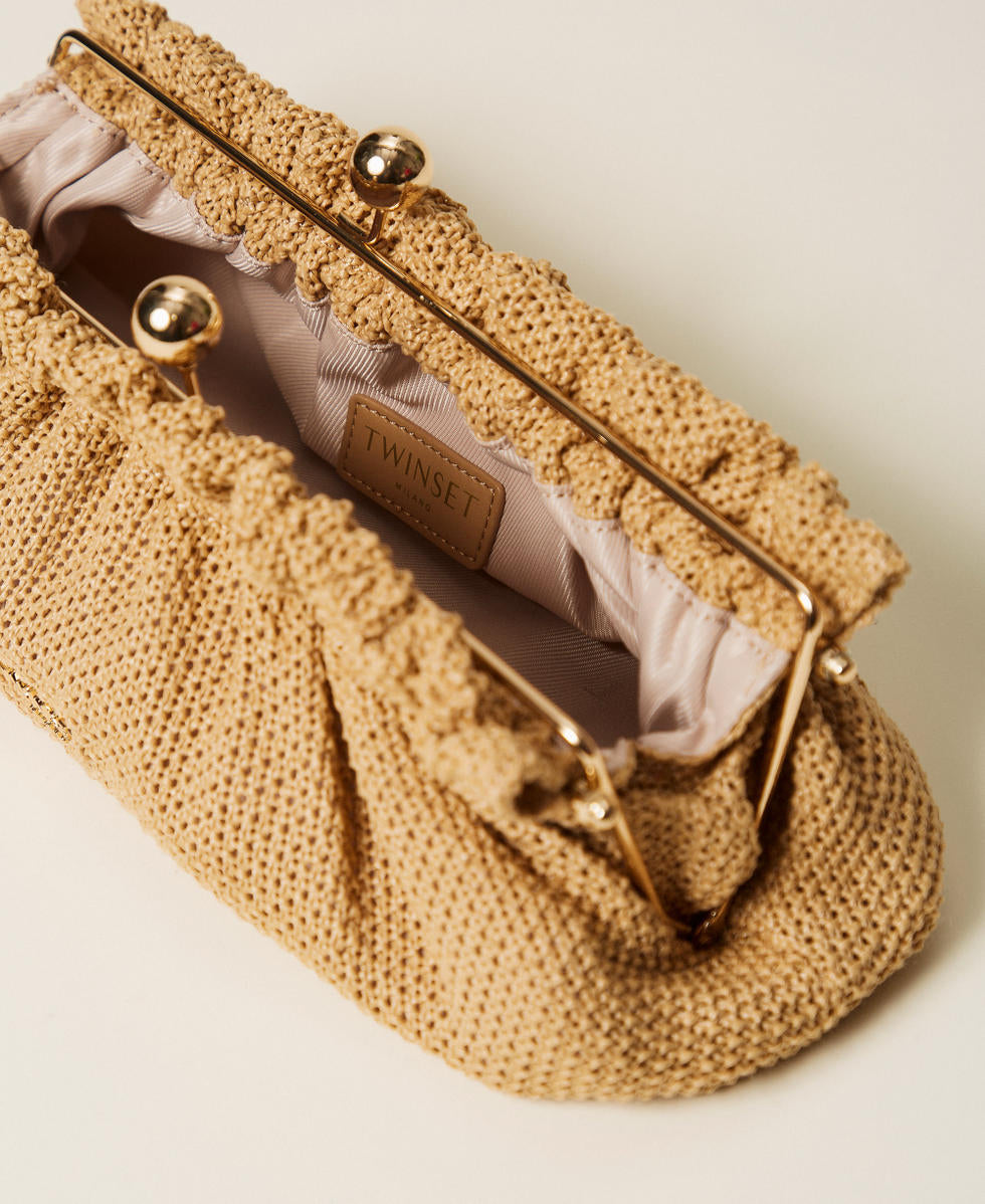 TWINSET Borsa Pochette 261TD8280 Paglia