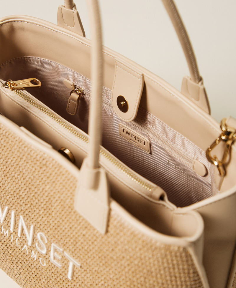TWINSET Borsa Tote 261TB7070 Parchment