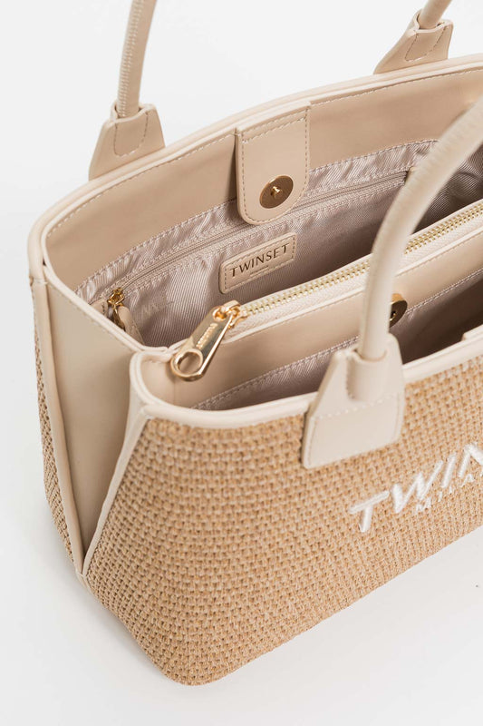 TWINSET Borsa Tote 261TB7071 Parchment