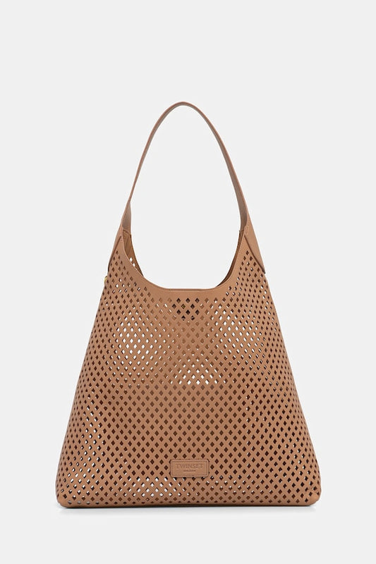 TWINSET Borsa Tote 261TB7140 Mocha Mousse