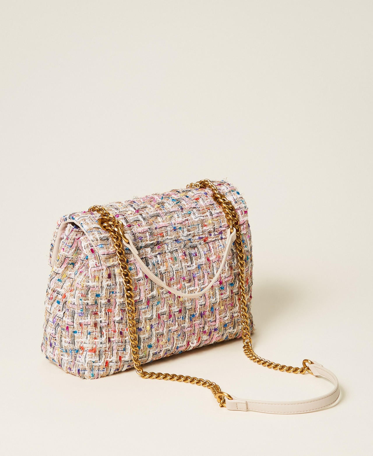 TWINSET Borsa Tote 261TB7460 Jacq Tweed Multicolor