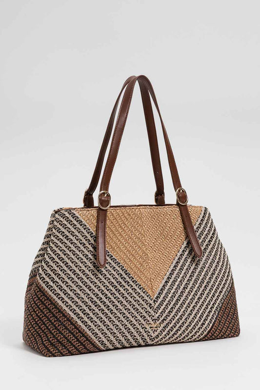 TWINSET Borsa Tote 261TD8500 Multicolor Straw