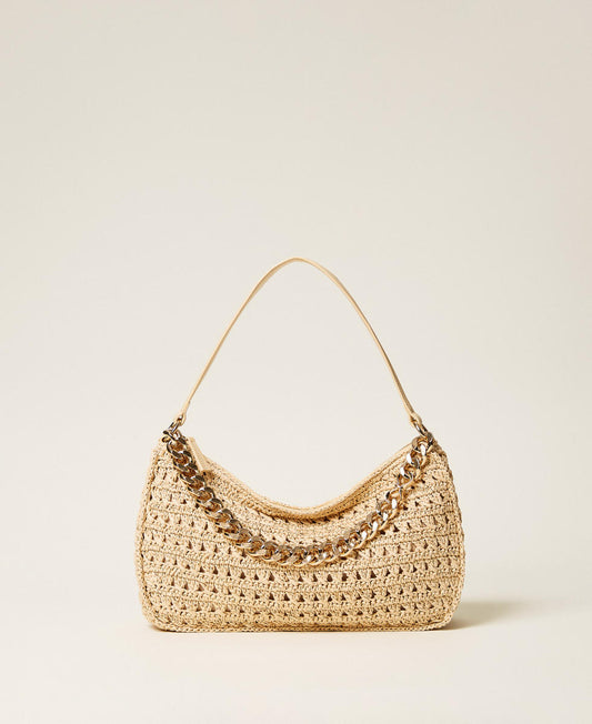 TWINSET Borsa Tracolla 261TD8080 Paglia