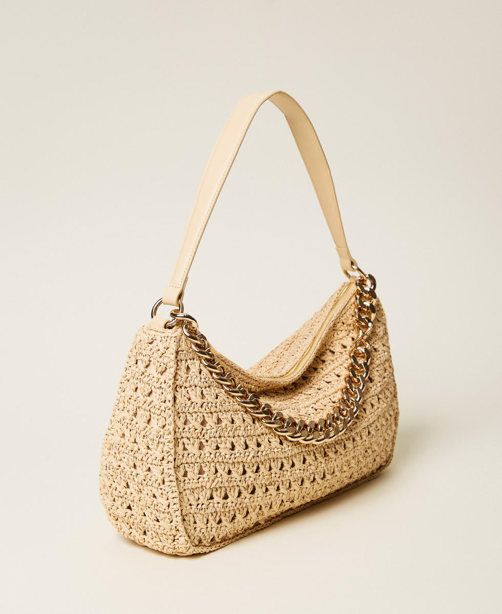 TWINSET Borsa Tracolla 261TD8080 Paglia