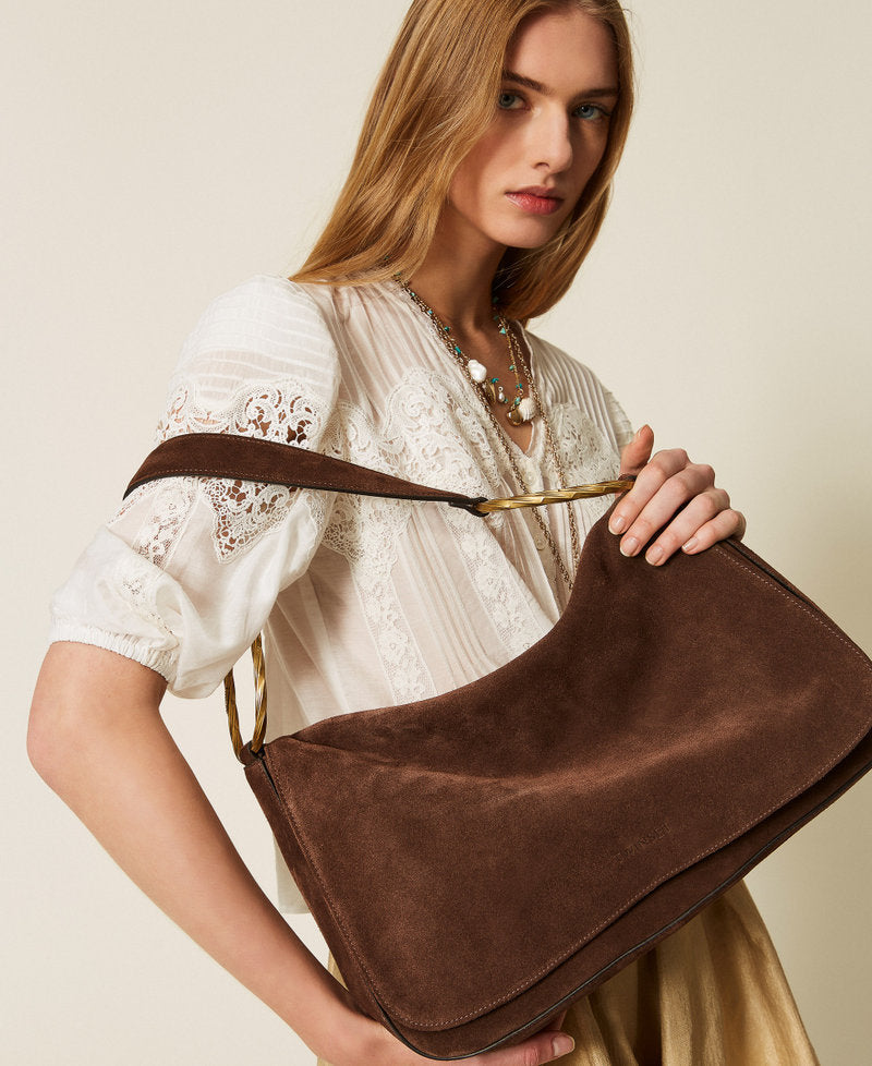 TWINSET Borsa Tracolla 261TD8560 Coffee Liqueur