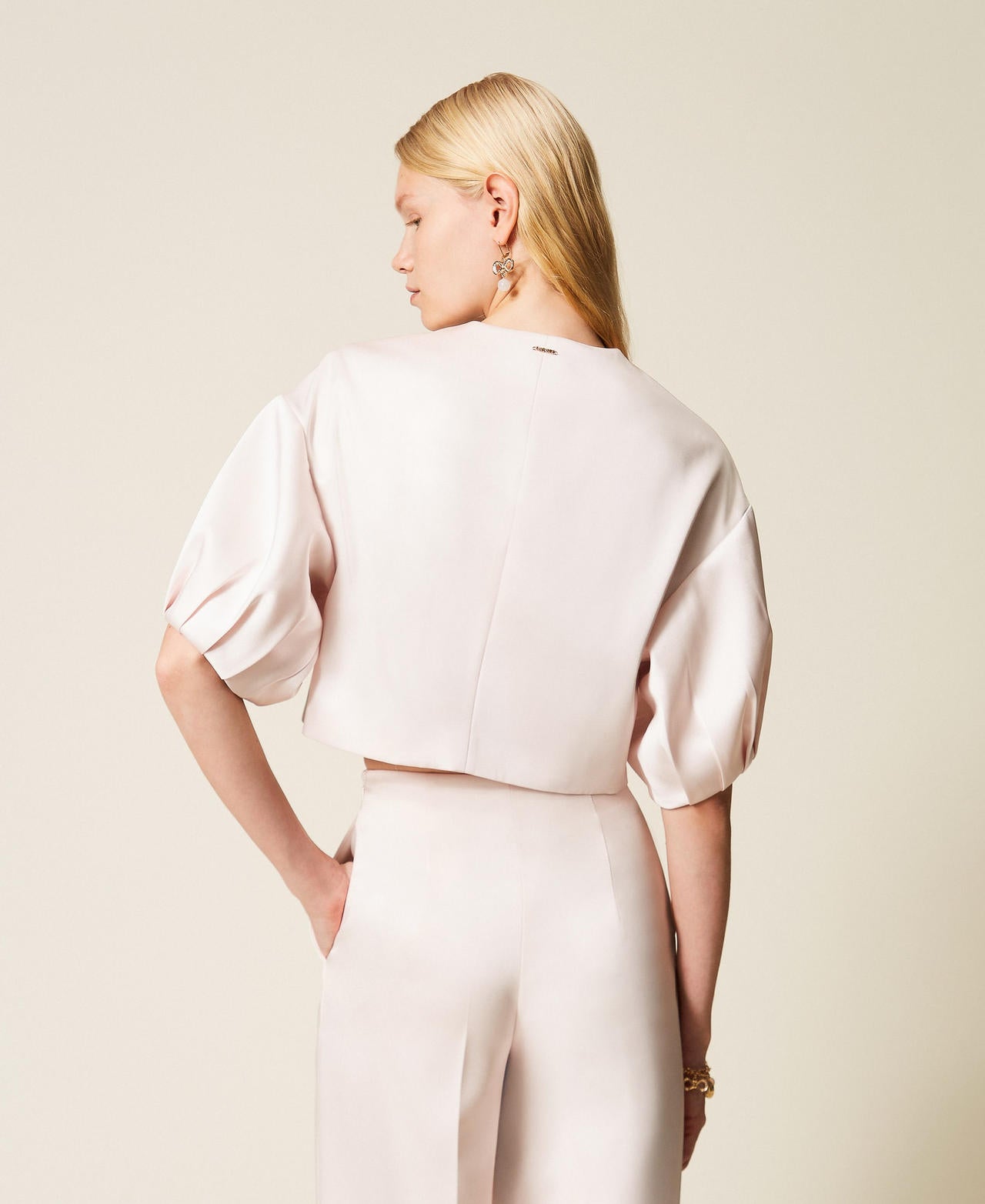 TWINSET Giacca 261TP2410 Sabbia Rosa