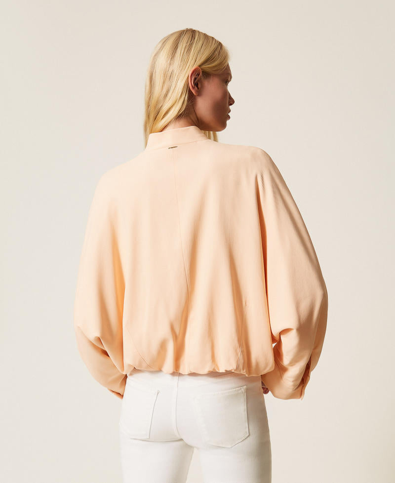 TWINSET Giacca Bomber 261TP2222 Peach Pink
