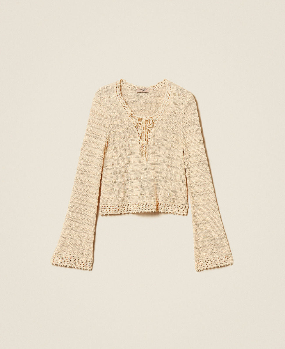 TWINSET Maglia 261TT3062 Parchment