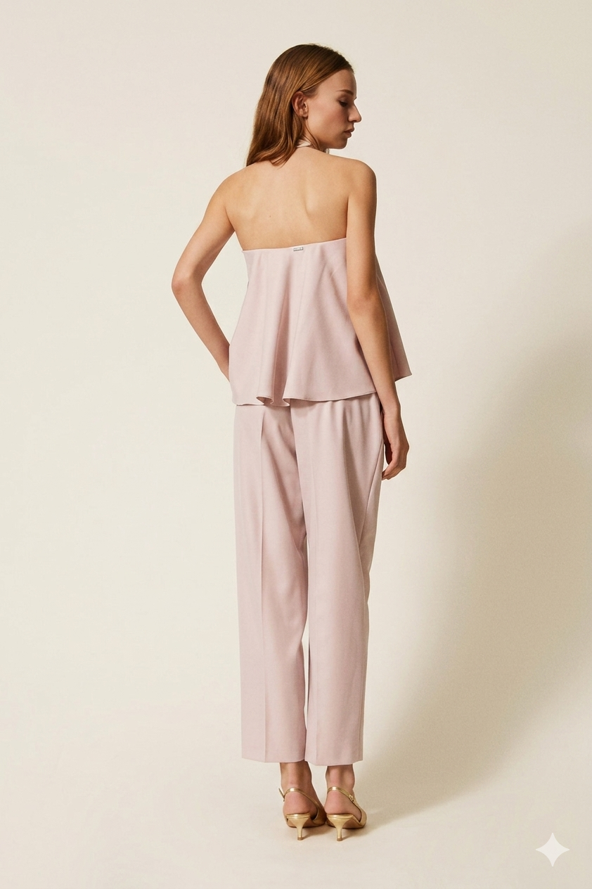 TWINSET Pantaloni 261TP2181 Sabbia Rosa