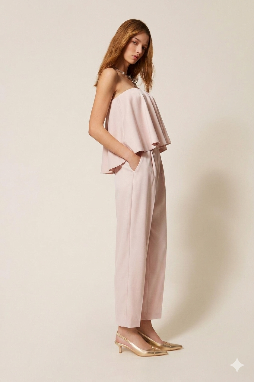 TWINSET Pantaloni 261TP2181 Sabbia Rosa
