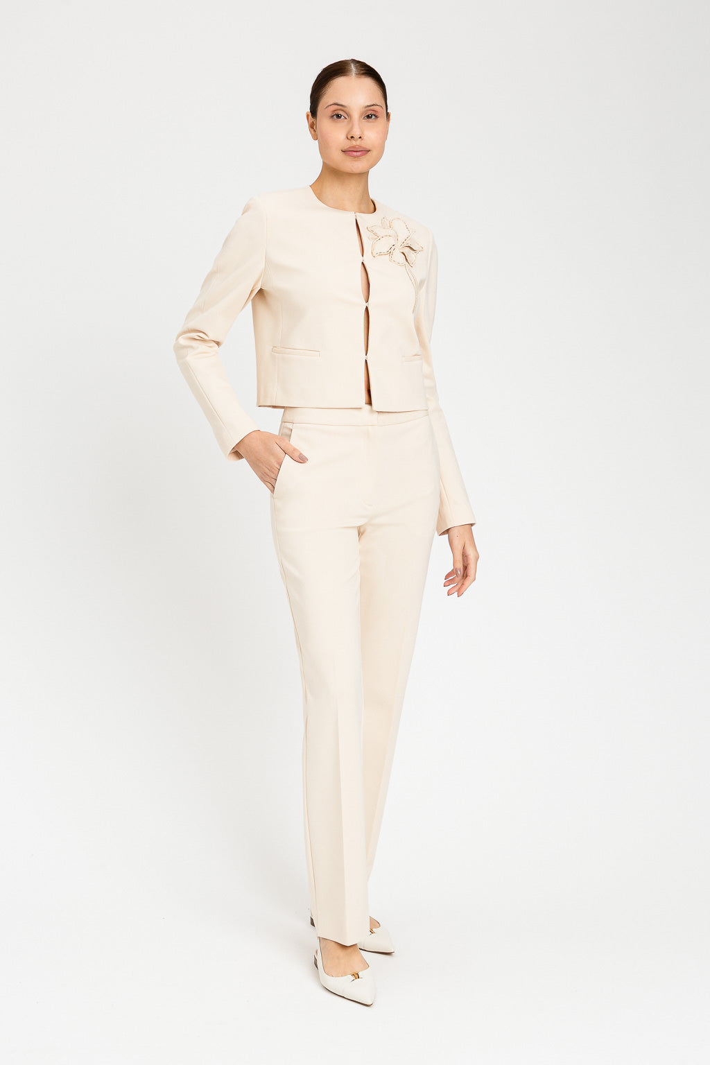 TWINSET Pantaloni 261TP2384 Parchment