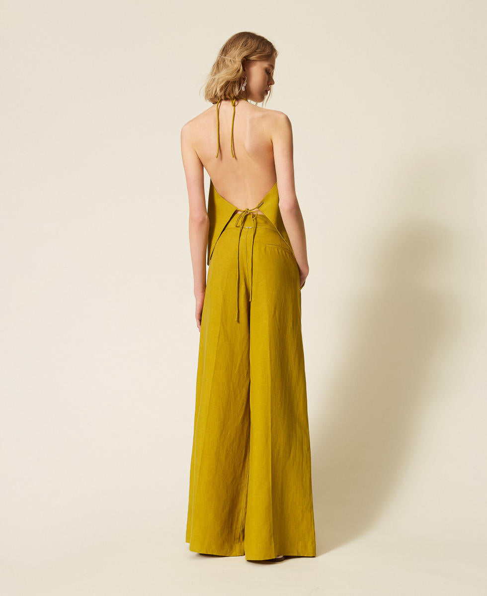 TWINSET Pantaloni 261TT2552 Avocado Oil
