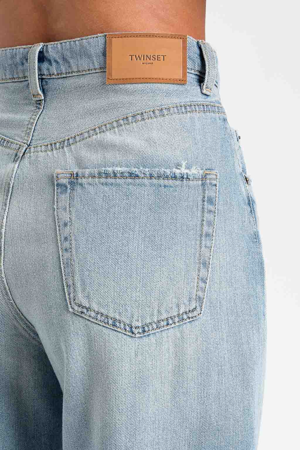 TWINSET Pantaloni Denim 261TT2510 Denim Chiaro