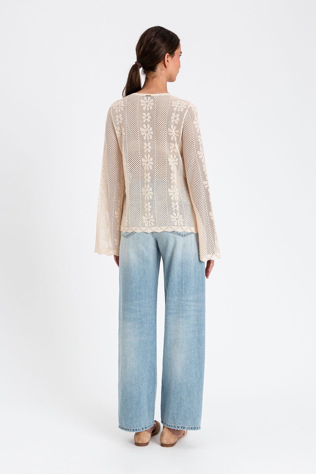TWINSET Pantaloni Denim 261TT2510 Denim Chiaro
