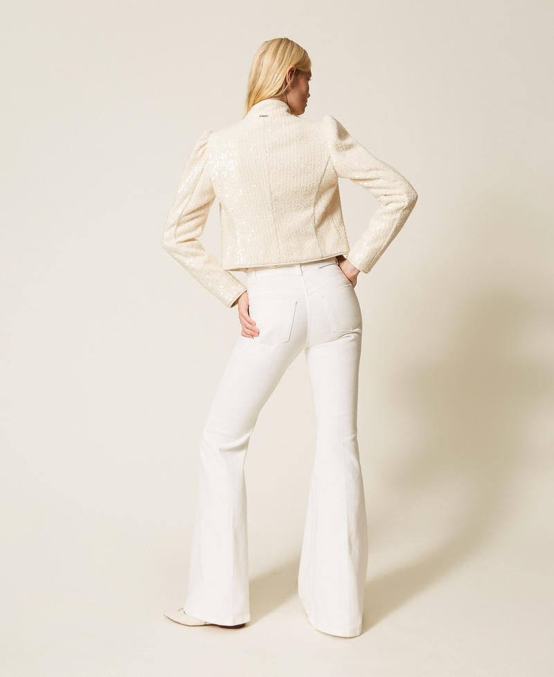TWINSET Pantaloni Flare in bull 261TP2680 Giglio