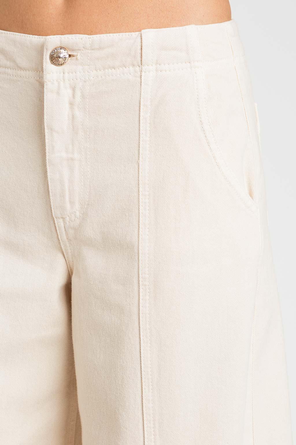 TWINSET Pantaloni Wide Leg 261TP2160 Parchment