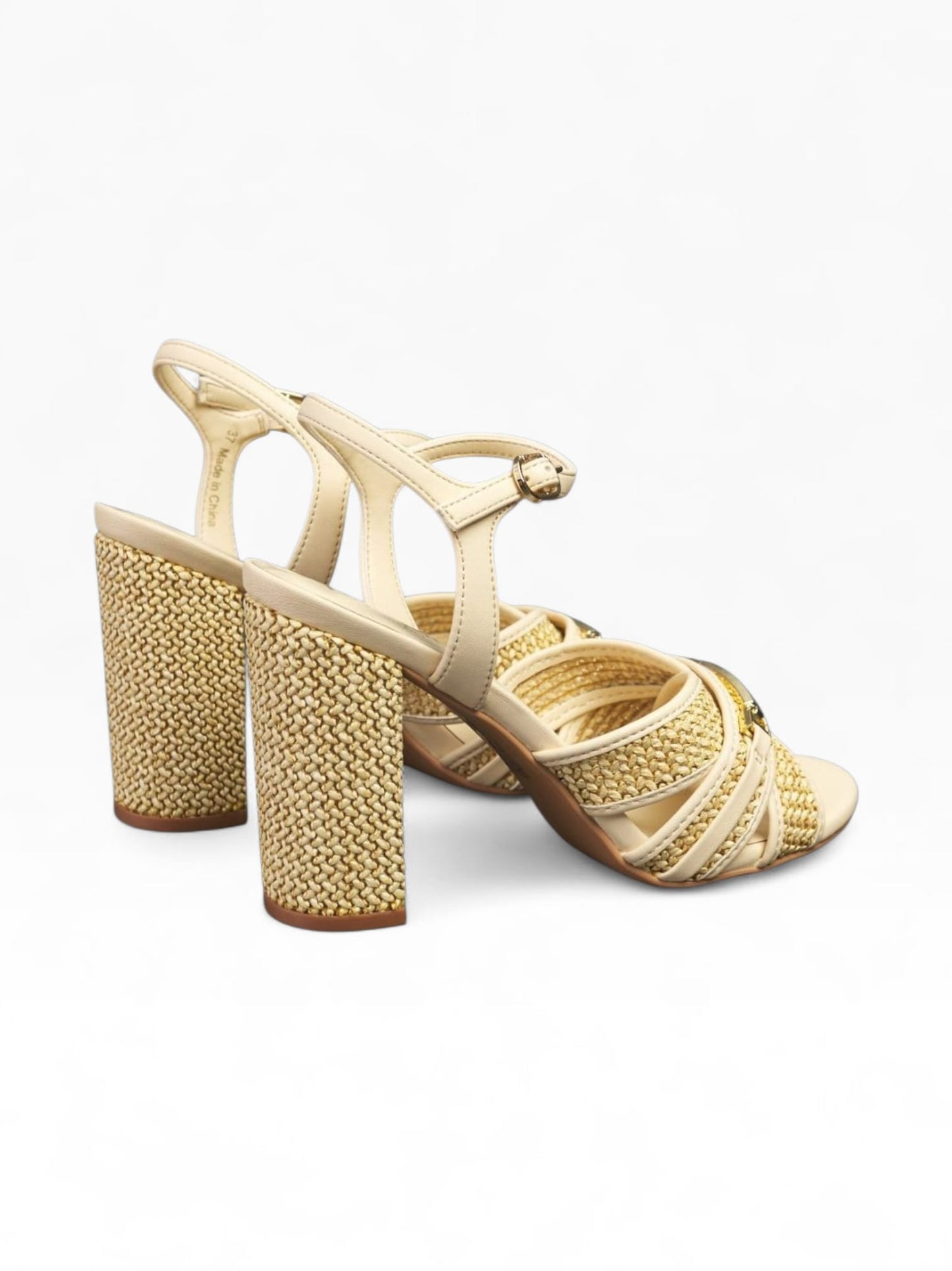 TWINSET Sandalo 251TGT024 Naturale