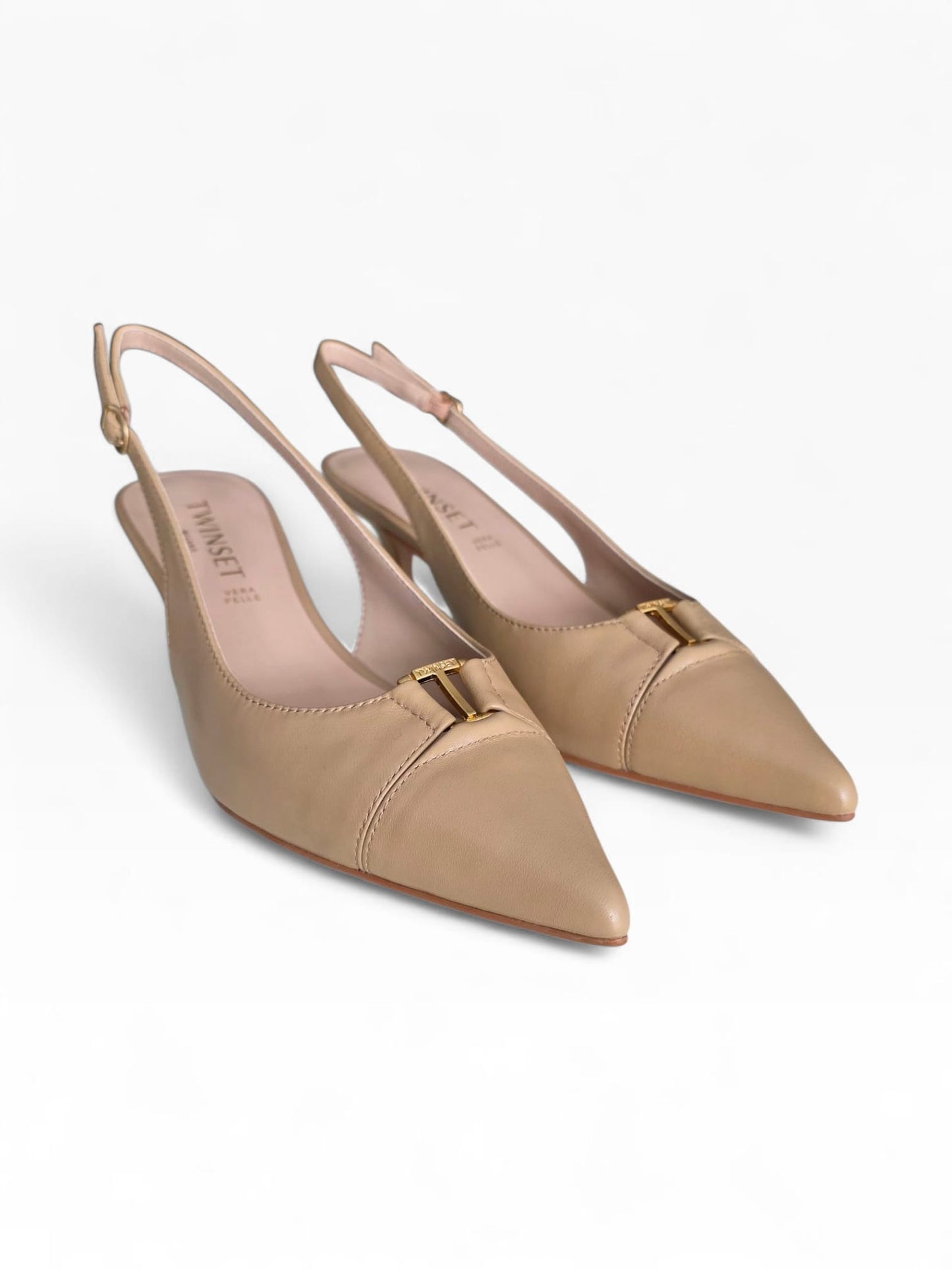 TWINSET Slingback Donna 261TCP034 Delicate Sand