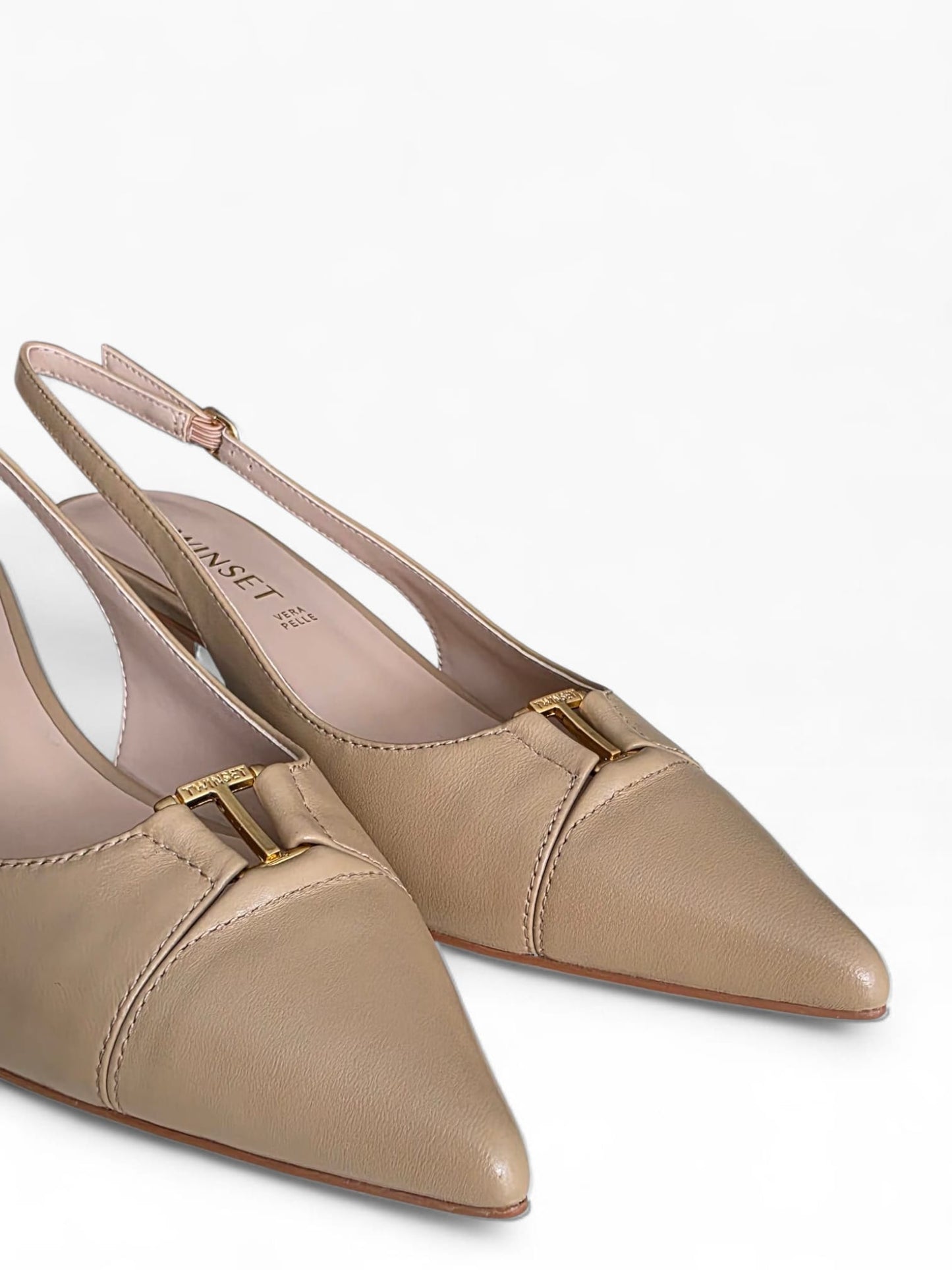 TWINSET Slingback Donna 261TCP034 Delicate Sand