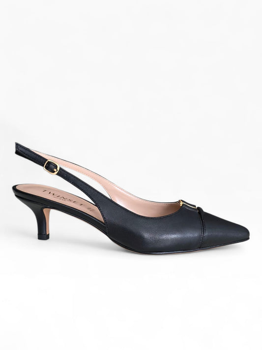 TWINSET Slingback Donna 261TCP034 Nero