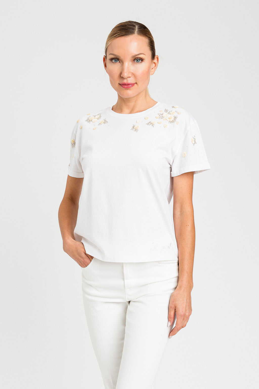 TWINSET T-Shirt 261TP202C Madreperla