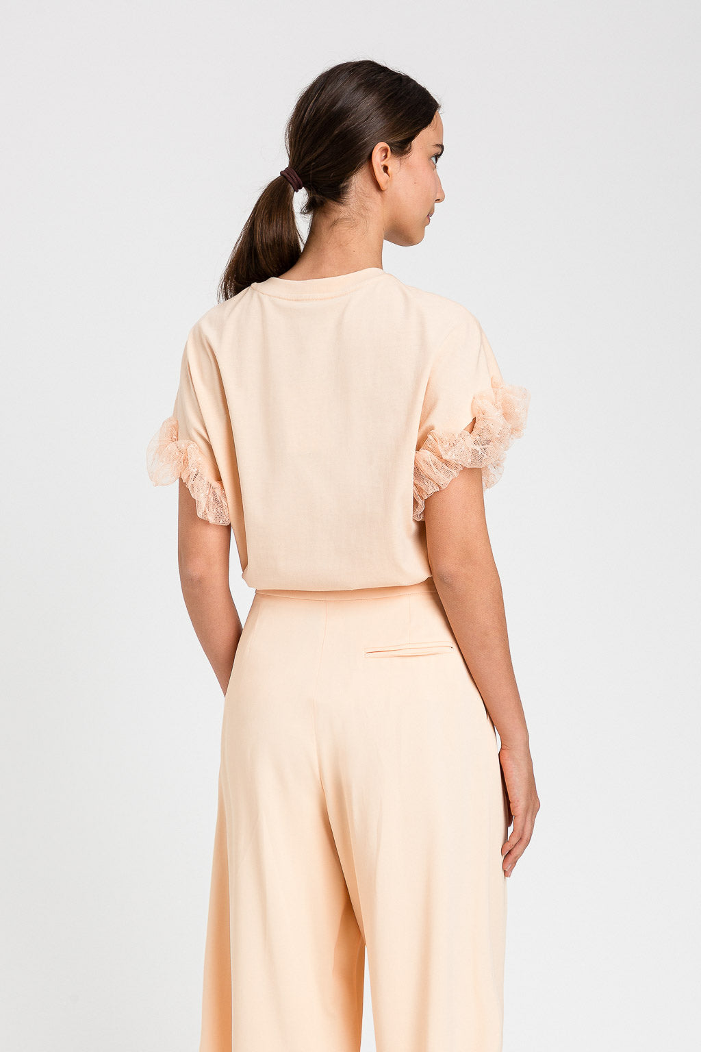 TWINSET T-Shirt 261TP204A Pesca Rosa
