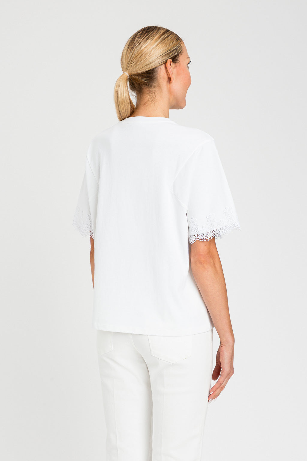 TWINSET T-Shirt 261TP2110 Bianco Ottico