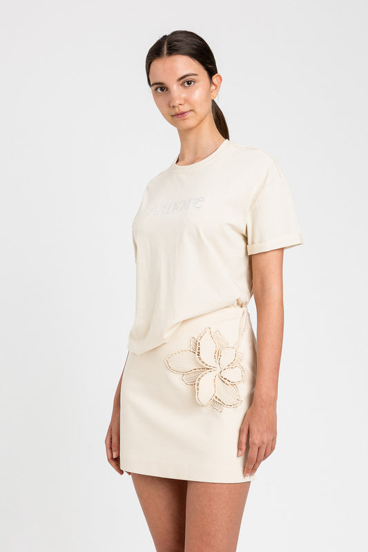 TWINSET T-Shirt 261TP2343 Parchment