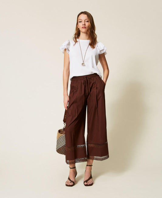 TWINSET T-Shirt 261TT2064 Bianco Ottico