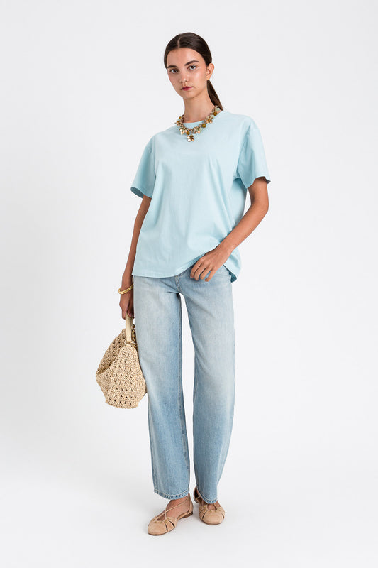 TWINSET T-Shirt 261TT2450 Dusty Sky