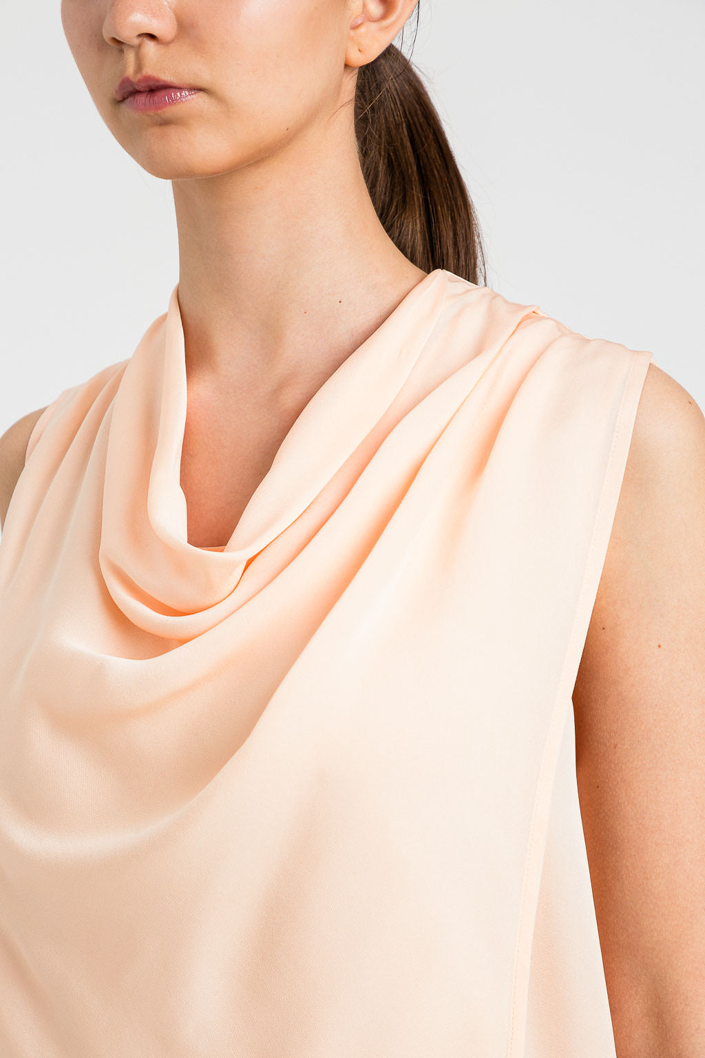 TWINSET Top Lungo 261TP2420 Peach Pink