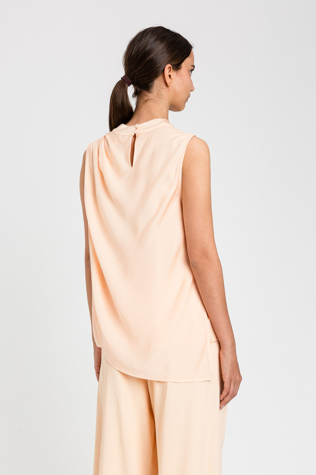 TWINSET Top Lungo 261TP2420 Peach Pink