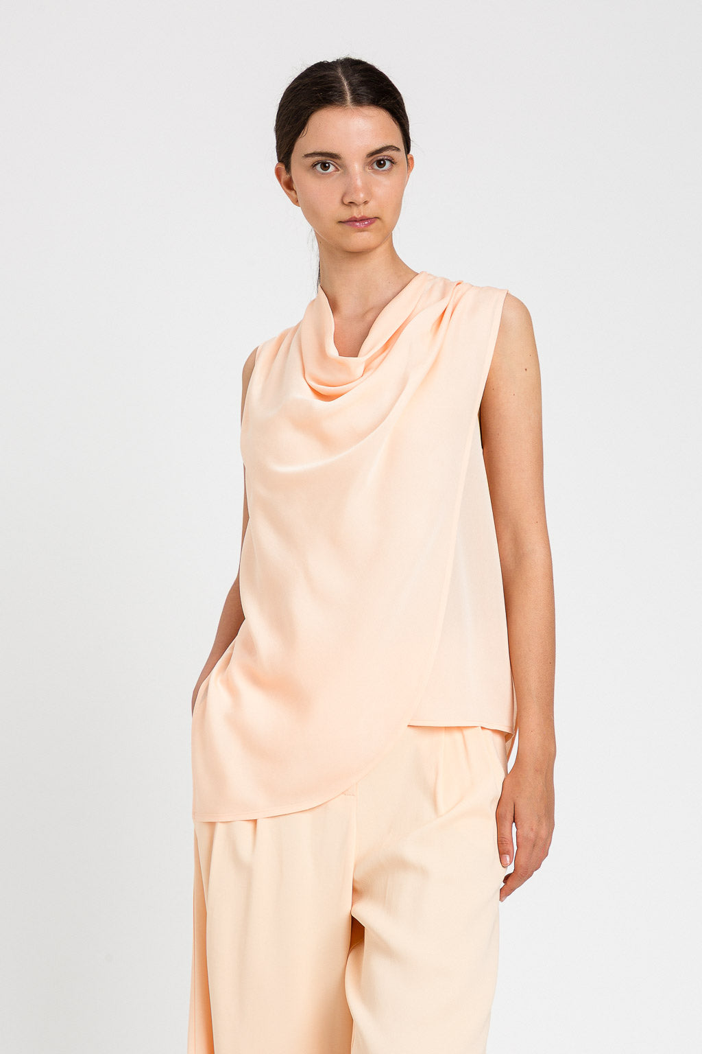 TWINSET Top Lungo 261TP2420 Peach Pink
