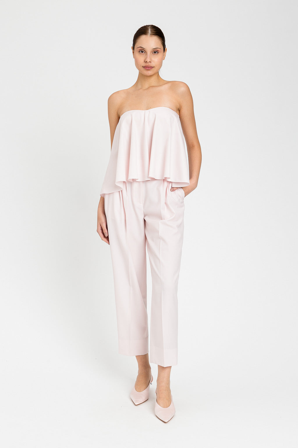 TWINSET Top Svasato 261TP2390 Sabbia rosa