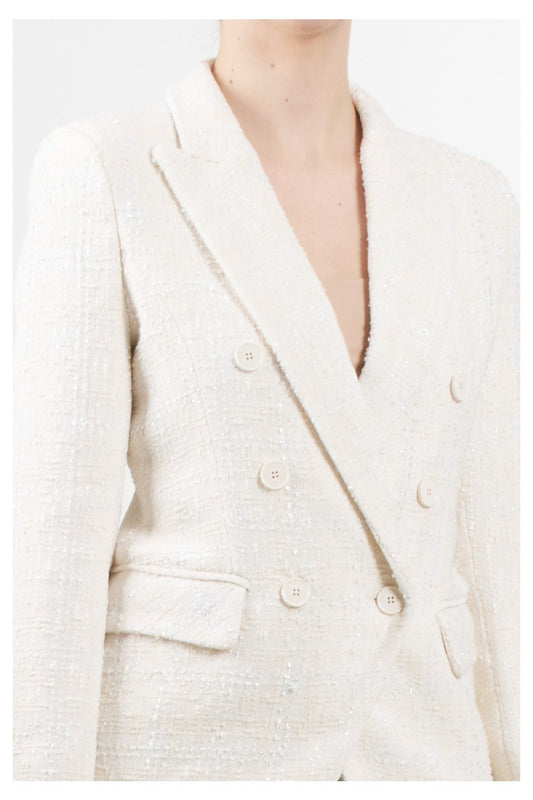 VICOLO Giacca Doppiopetto TD0266 Naturale