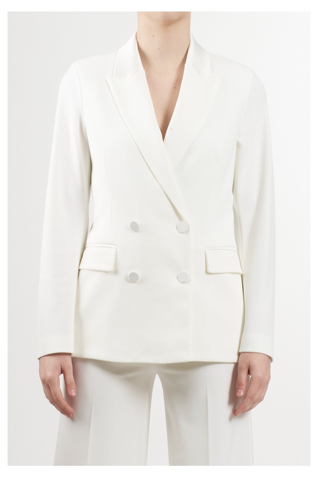 VICOLO Giacca Doppiopetto TD0578 Naturale