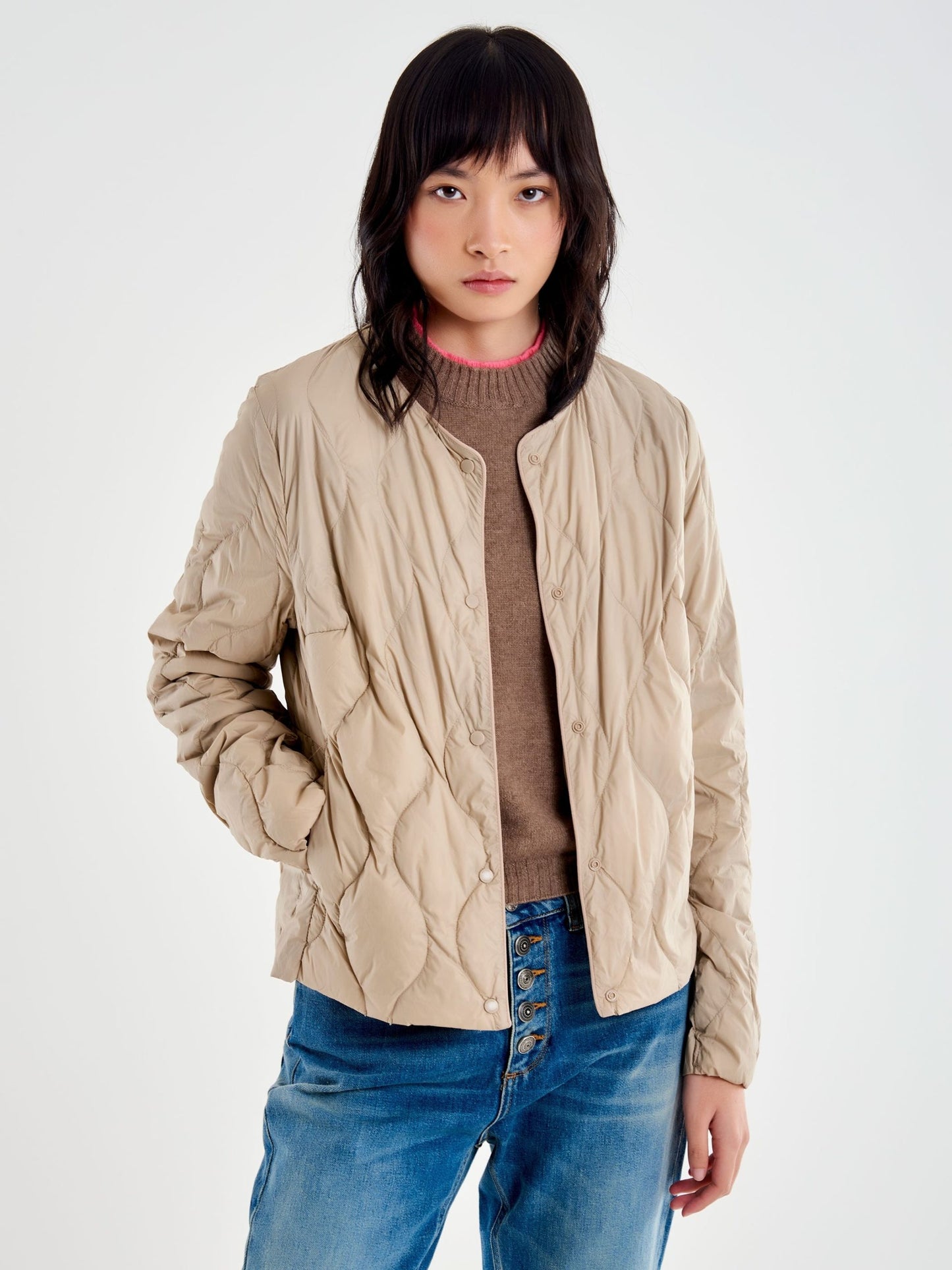 VICOLO Giacca Trapuntata TS0050 Beige