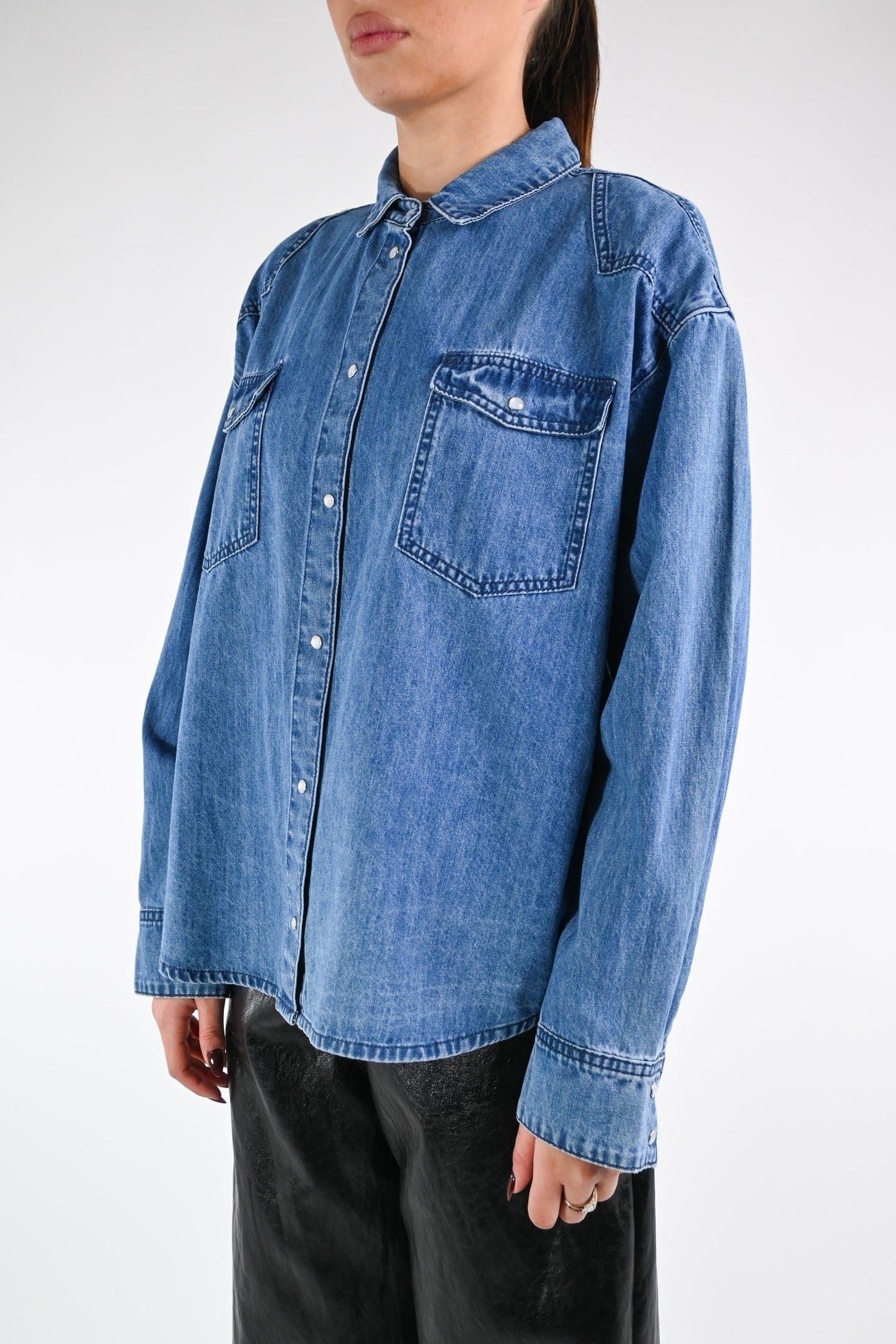 VICOLO Camicia Jeans DF5151 Denim