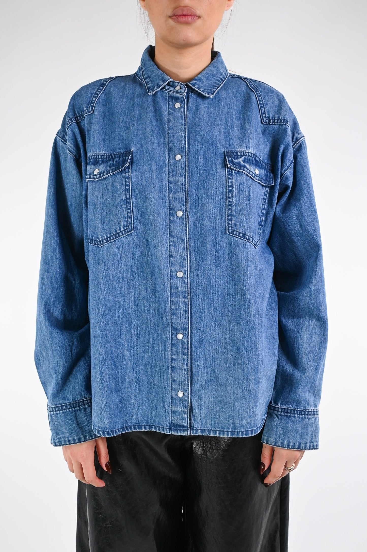 VICOLO Camicia Jeans DF5151 Denim