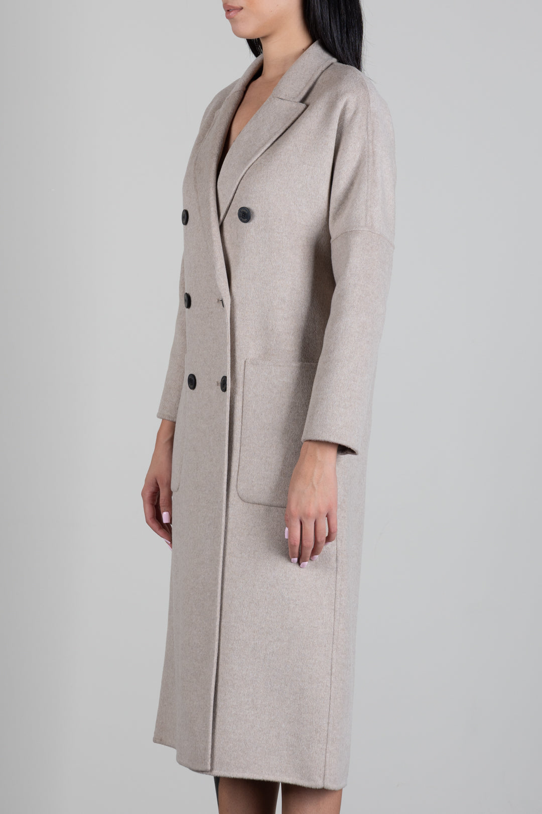 VICOLO Cappotto TAC0001 Tortora