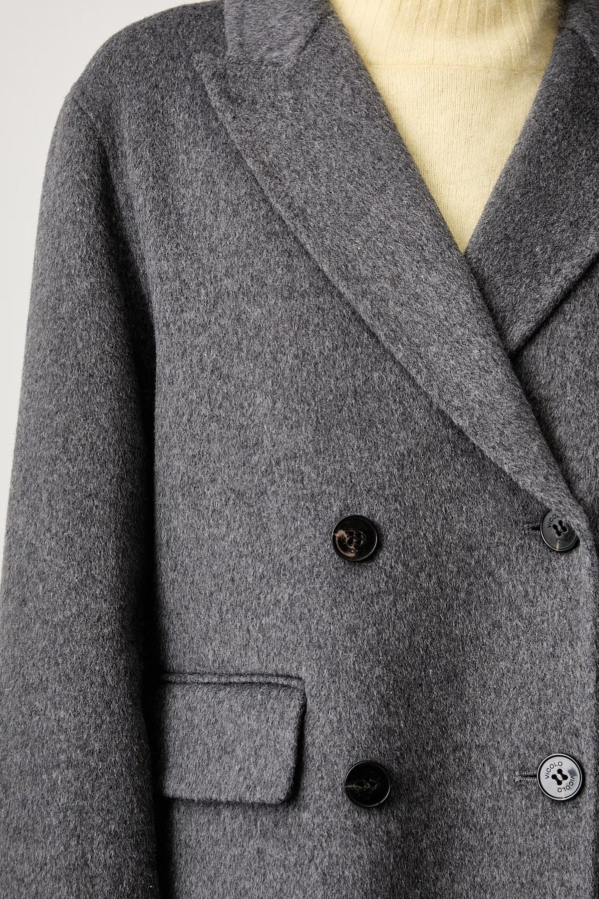 VICOLO Cappotto TAC0083 Grigio