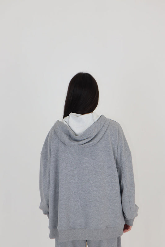 VICOLO Felpa TAB0416 Grigio