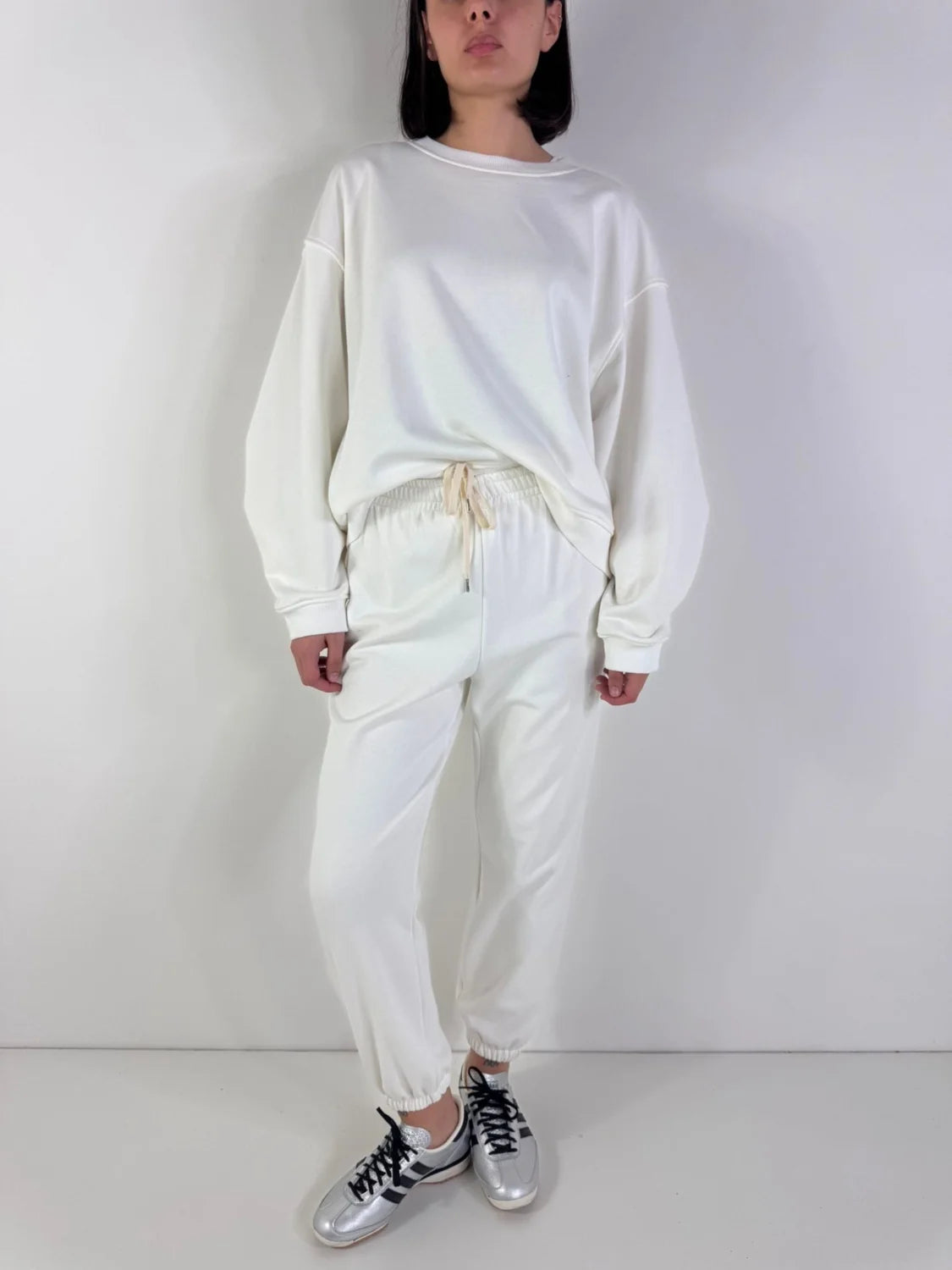 VICOLO Felpa TAB0439 Bianco