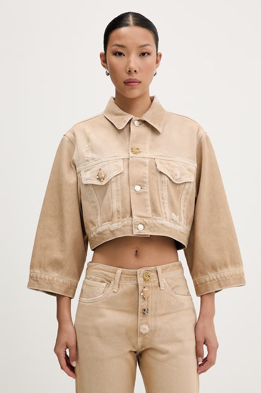 VICOLO Giacca jeans Yoanna DAB5114 Beige