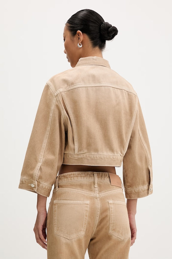 VICOLO Giacca jeans Yoanna DAB5114 Beige