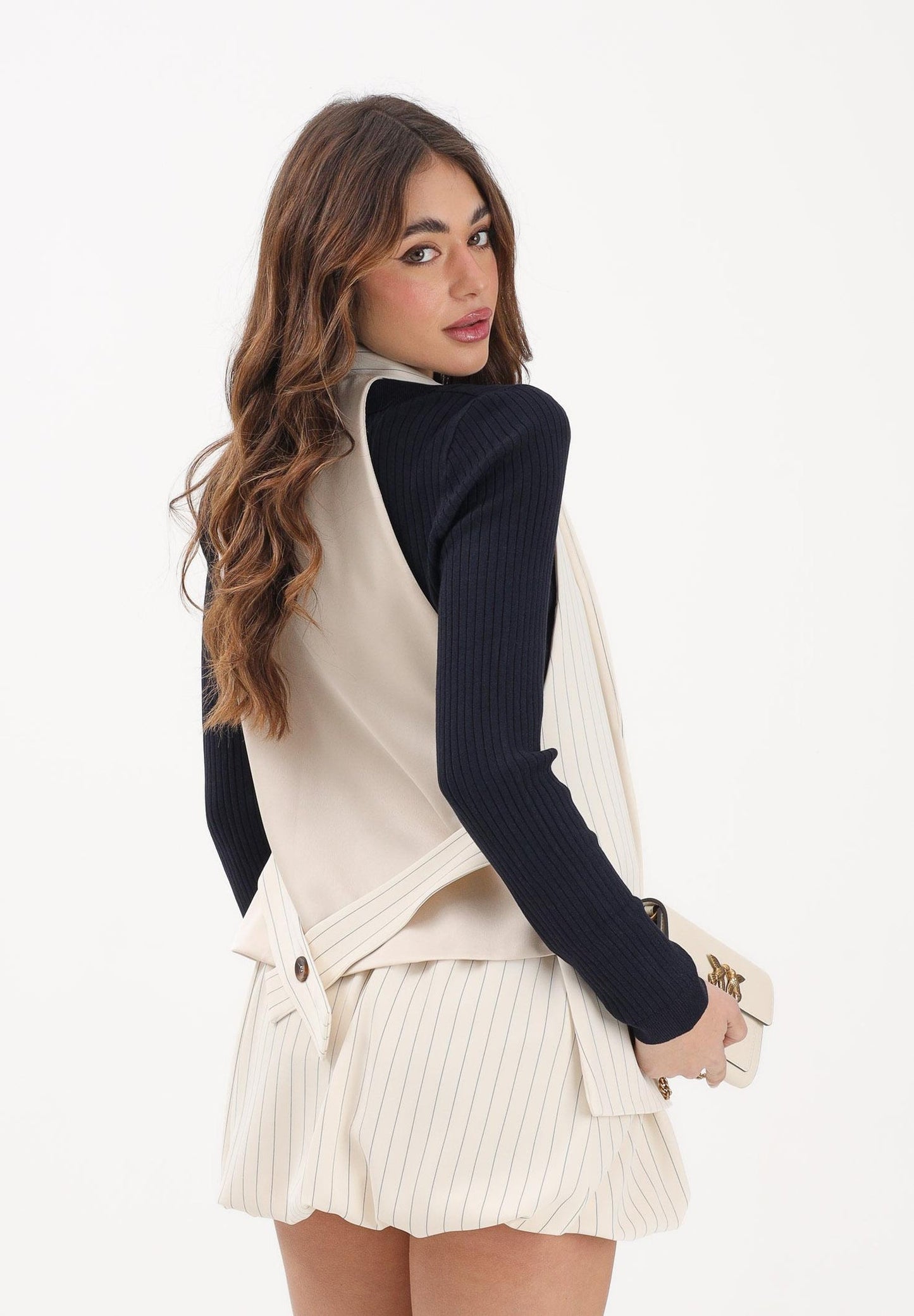VICOLO Gilet TAB0101 Burro