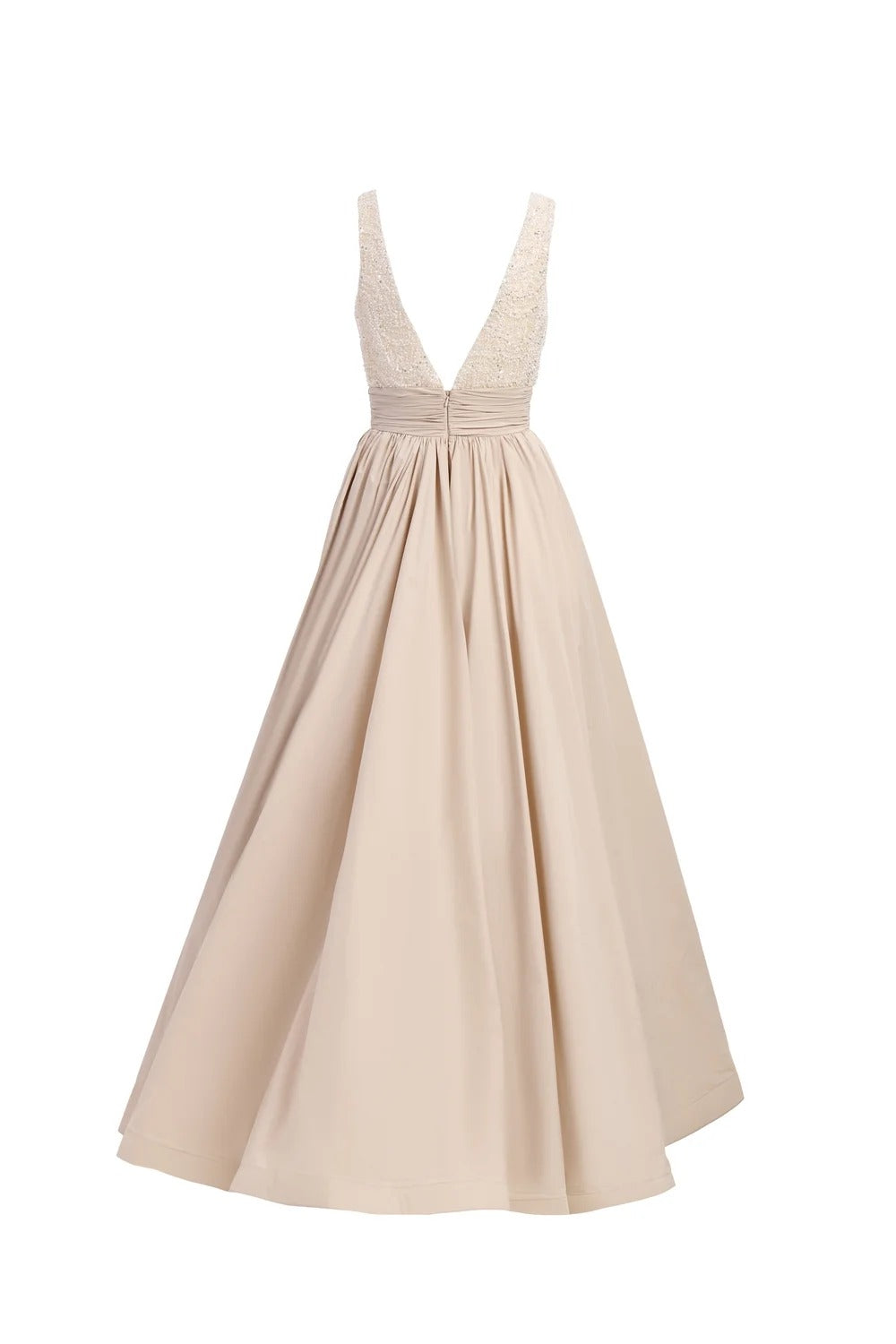 KUEA Dress and Stole XJ26016 Champagne