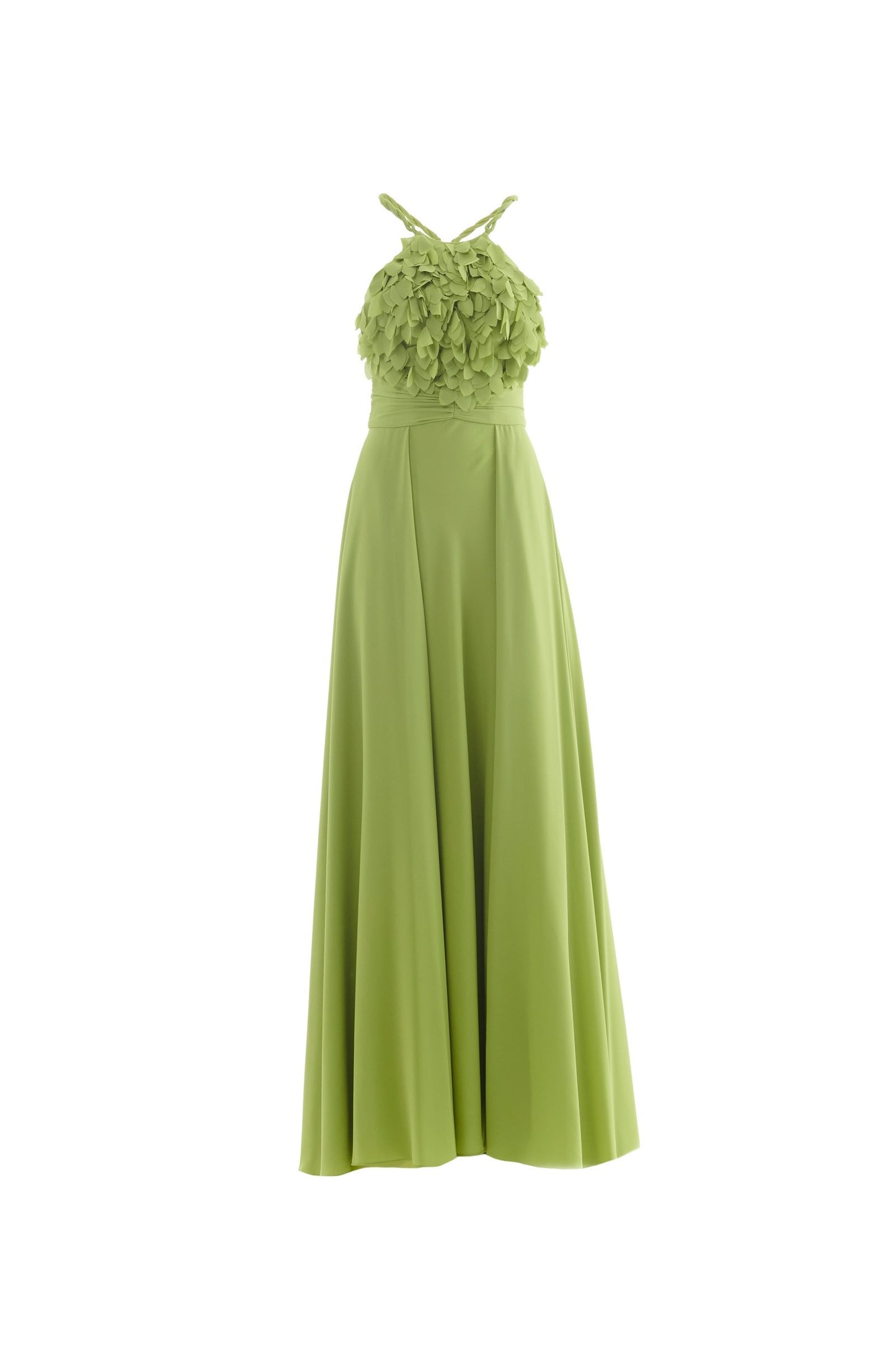 KUEA Long Dress FT2 Lime Green