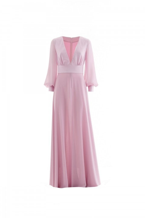 KUEA Abito Donna Lungo SK0624 Rosa